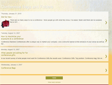 Tablet Screenshot of conferencebagsandfolders.blogspot.com