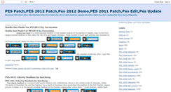 Desktop Screenshot of pes-patch.blogspot.com