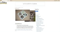 Desktop Screenshot of lucianoscakes.blogspot.com