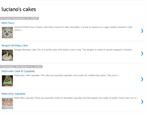 Tablet Screenshot of lucianoscakes.blogspot.com
