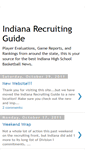 Mobile Screenshot of indianarecruitguide.blogspot.com