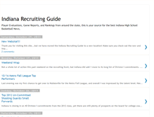 Tablet Screenshot of indianarecruitguide.blogspot.com