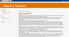 Desktop Screenshot of efendi2yalanlari.blogspot.com