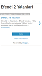 Mobile Screenshot of efendi2yalanlari.blogspot.com
