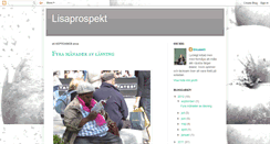 Desktop Screenshot of lisaprospekt.blogspot.com