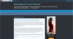 Desktop Screenshot of internationaltravelchannel.blogspot.com