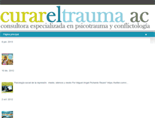 Tablet Screenshot of curareltrauma.blogspot.com