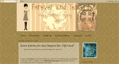 Desktop Screenshot of foreverandyesterday.blogspot.com