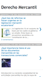 Mobile Screenshot of derechomercantilempresarial.blogspot.com