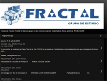 Tablet Screenshot of grupodeestudiofractal.blogspot.com