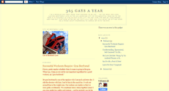 Desktop Screenshot of 365gaysayear.blogspot.com