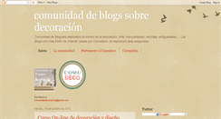 Desktop Screenshot of comunidadeblogdecoracion.blogspot.com