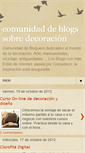 Mobile Screenshot of comunidadeblogdecoracion.blogspot.com