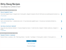 Tablet Screenshot of dirtydawgrecipes.blogspot.com