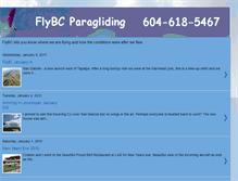 Tablet Screenshot of flybc.blogspot.com