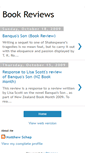 Mobile Screenshot of bookreviewsmatthew.blogspot.com