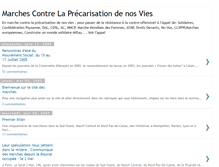 Tablet Screenshot of marches-contre-precarite.blogspot.com