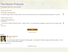 Tablet Screenshot of lifelovefoodkitchenprotocols.blogspot.com