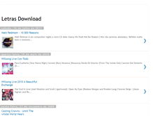 Tablet Screenshot of letrasdownload.blogspot.com