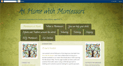 Desktop Screenshot of montessorihomes.blogspot.com