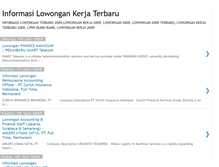 Tablet Screenshot of e-informasi-lowongan-kerja-terbaru.blogspot.com