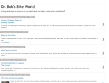 Tablet Screenshot of drbobsbikeworld.blogspot.com