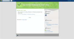 Desktop Screenshot of gay-afrikaner.blogspot.com