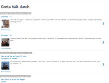 Tablet Screenshot of greta-haelt-durch.blogspot.com