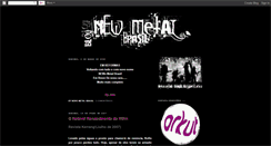 Desktop Screenshot of newmetal-brasil.blogspot.com