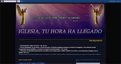 Desktop Screenshot of iglesiatuhorahallegado.blogspot.com