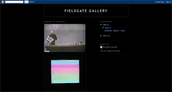Desktop Screenshot of fieldgategallery.blogspot.com