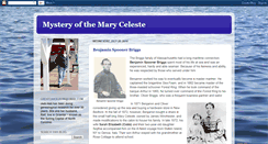 Desktop Screenshot of marycelestemystery.blogspot.com