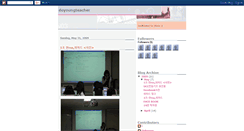 Desktop Screenshot of doyoungteacher.blogspot.com