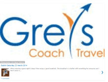 Tablet Screenshot of coachtravelgreys.blogspot.com