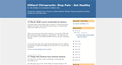 Desktop Screenshot of hilliardchiropractic.blogspot.com