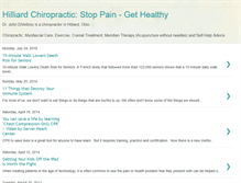 Tablet Screenshot of hilliardchiropractic.blogspot.com