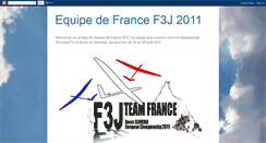 Desktop Screenshot of f3jfrance2011.blogspot.com