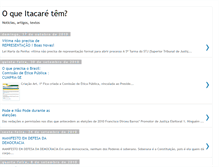 Tablet Screenshot of oqueitacaretem.blogspot.com