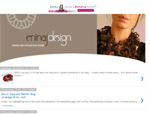 Tablet Screenshot of eninajdesign.blogspot.com