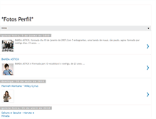 Tablet Screenshot of fotosperfil.blogspot.com