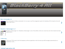 Tablet Screenshot of blackberry4ll.blogspot.com