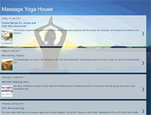 Tablet Screenshot of massageyogahouse.blogspot.com