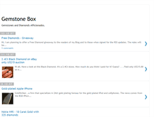 Tablet Screenshot of gemstonebox.blogspot.com