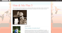Desktop Screenshot of himandmeplus3.blogspot.com