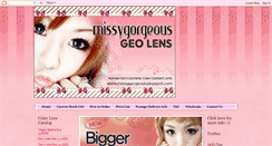 Desktop Screenshot of missygorgeous.blogspot.com