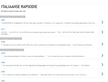 Tablet Screenshot of italiaanserapsodie.blogspot.com