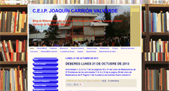 Desktop Screenshot of joaquincarrion.blogspot.com