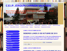 Tablet Screenshot of joaquincarrion.blogspot.com