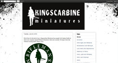 Desktop Screenshot of kingscarbinepaintshop.blogspot.com