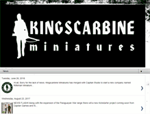 Tablet Screenshot of kingscarbinepaintshop.blogspot.com